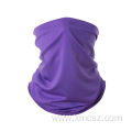 Custom purple neck chief face bandana scarf